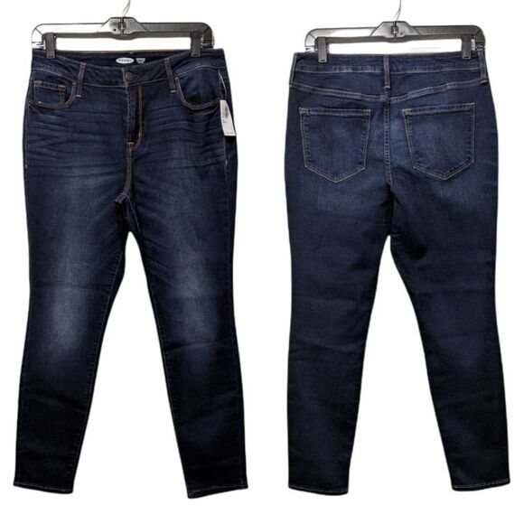NWT OLD NAVY Rock Star Super Skinny High Rise Jeans 10 Petite - Picture 7 of 7